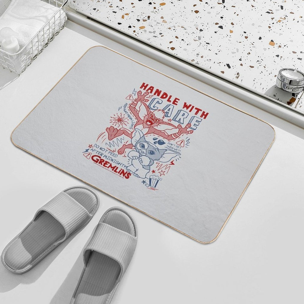 Gremllins Handle  Eco-Friendly Bath Mat