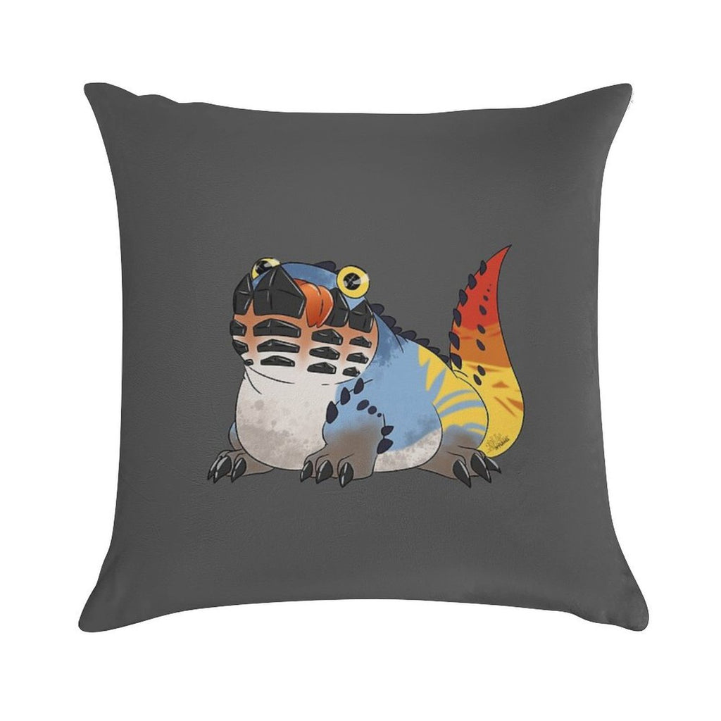 Monster Hunter World Dodogama Soft Short Plush Fabric Throw Pillow