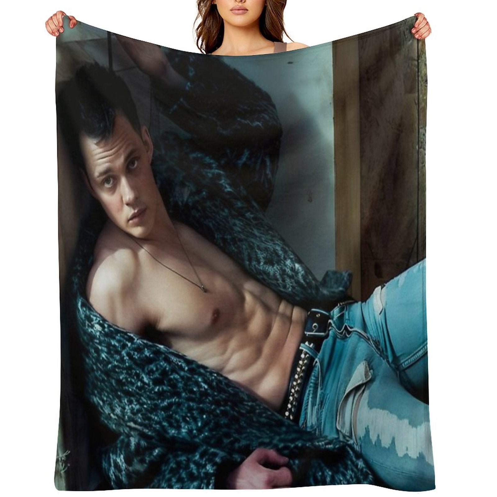 Bill Skarsgard Anti-pilling Throw Blanket