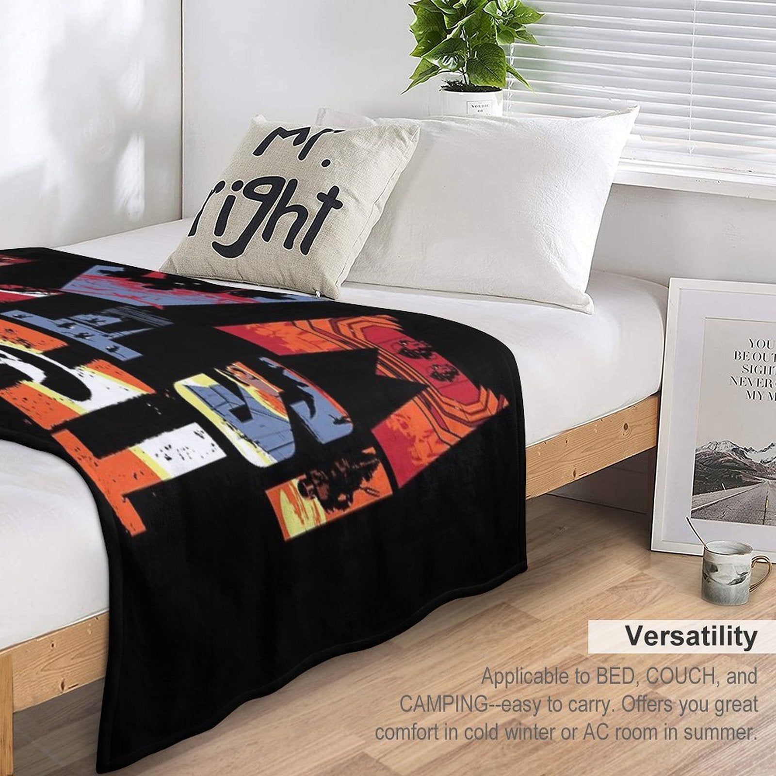 The Magnificent 8 Comfort Throw Blanket