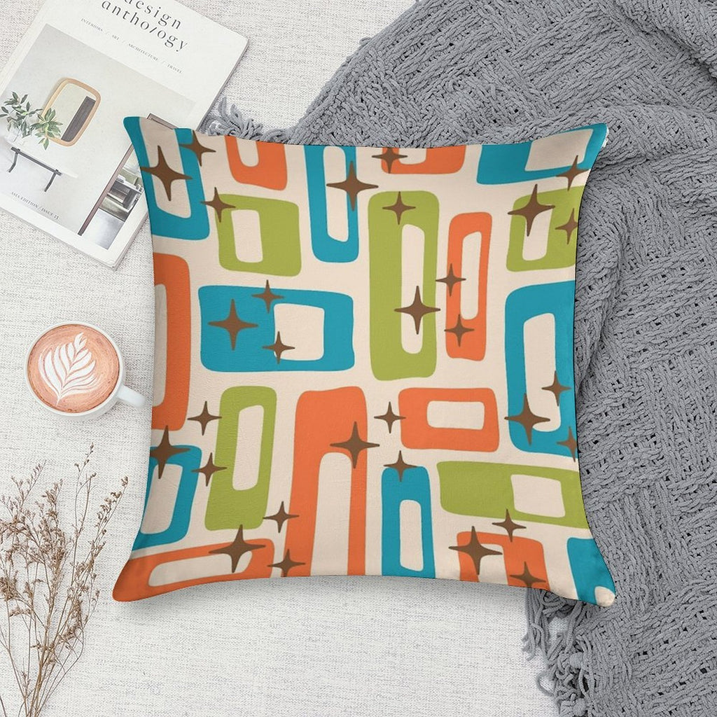Mid Century Modern Decoration Soft Fade-Resistant Throw Pillow