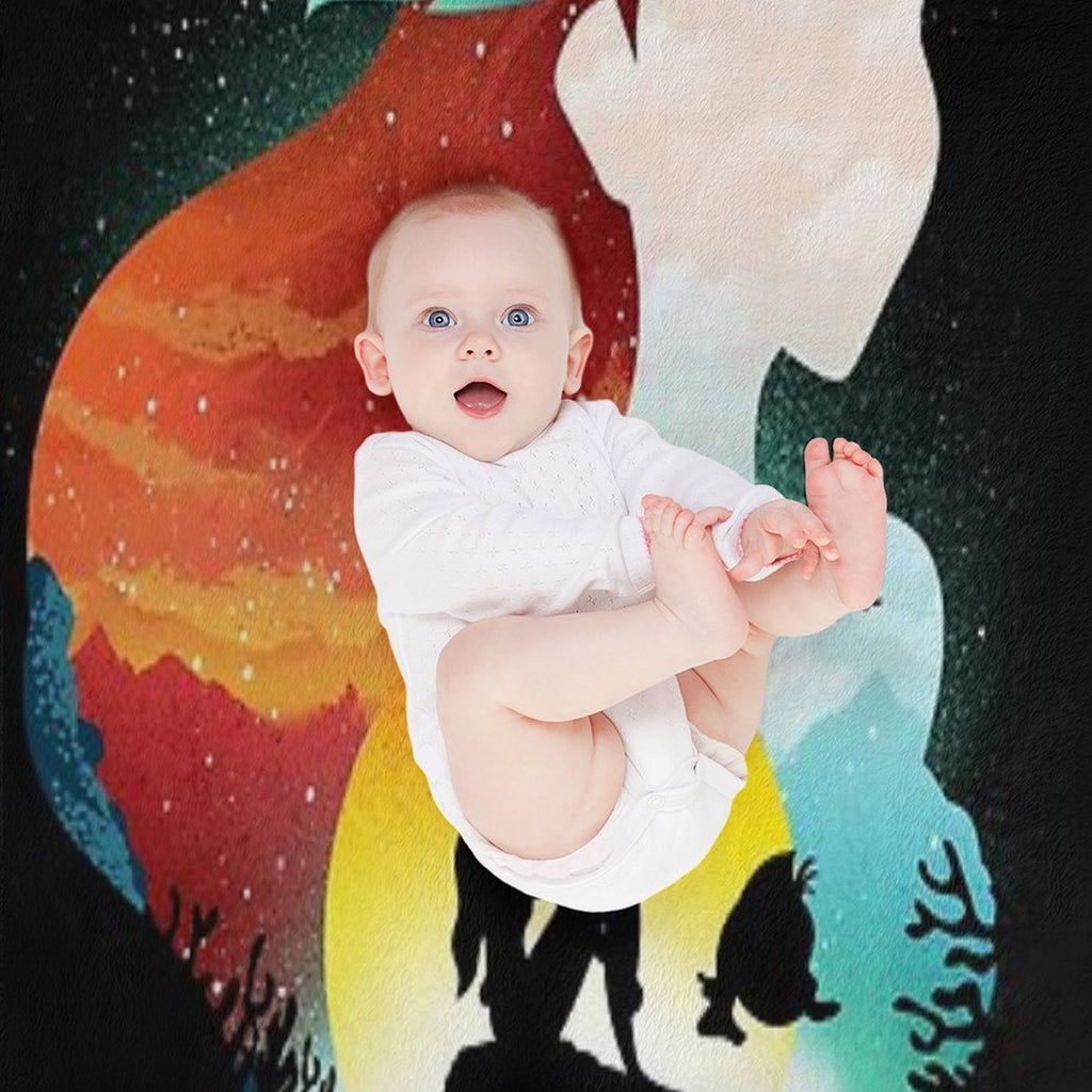 Under The Sea Plush Throw Blanket