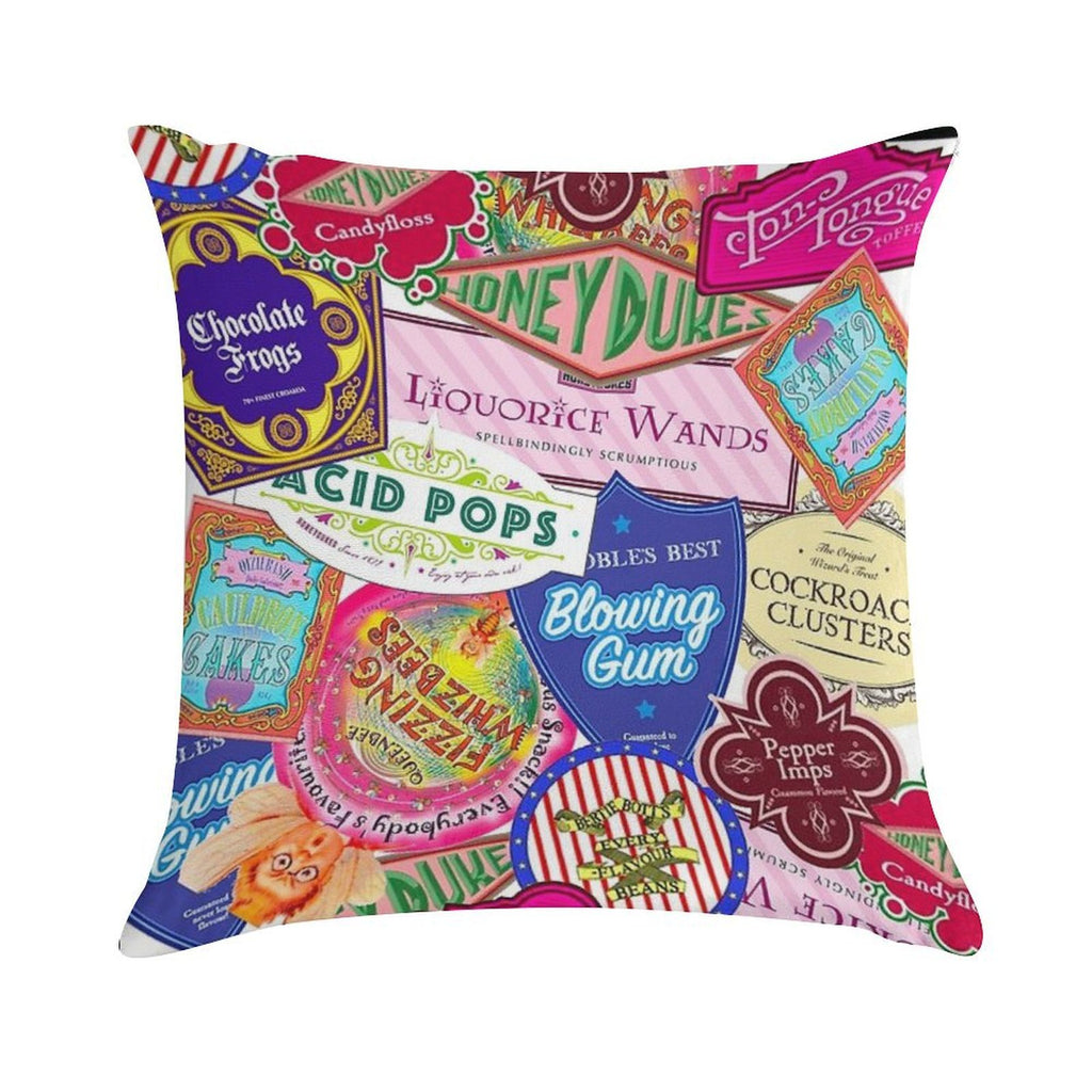 Wizard Candy Soft Gift Ready Throw Pillow