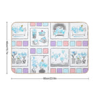 Bubble Bath And Duck  Multi-Purpose Bath Mat