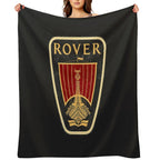 Rover Vintage Car British Lightweight Throw Blanket