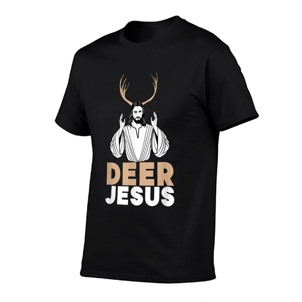Funny Jesus Christian Meme - Dear Jesus Deer Jesus  Stretchy T-Shirt