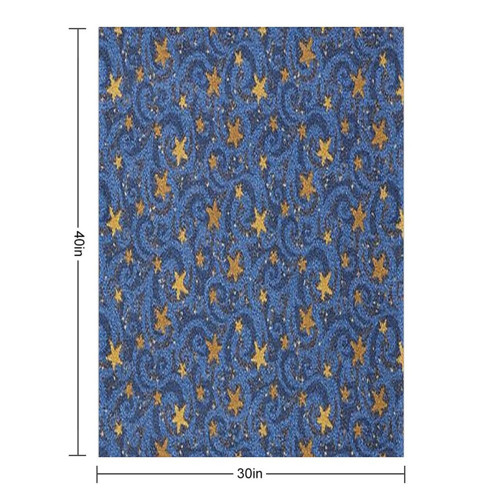 Coraline Star Pattern Velvety-soft Throw Blanket