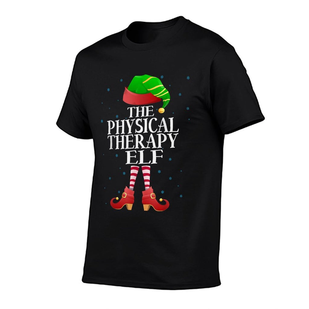 Physical Therapy Elf Funny Matching Pajama Group Christmas  Affordable Price T-Shirt