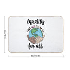 Equality for All  High-Traffic Bath Mat