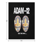 A.dam-12 TV Series 7.0's Retro Durable Throw Blanket