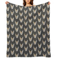 Fennec Fox Travel-friendly Throw Blanket