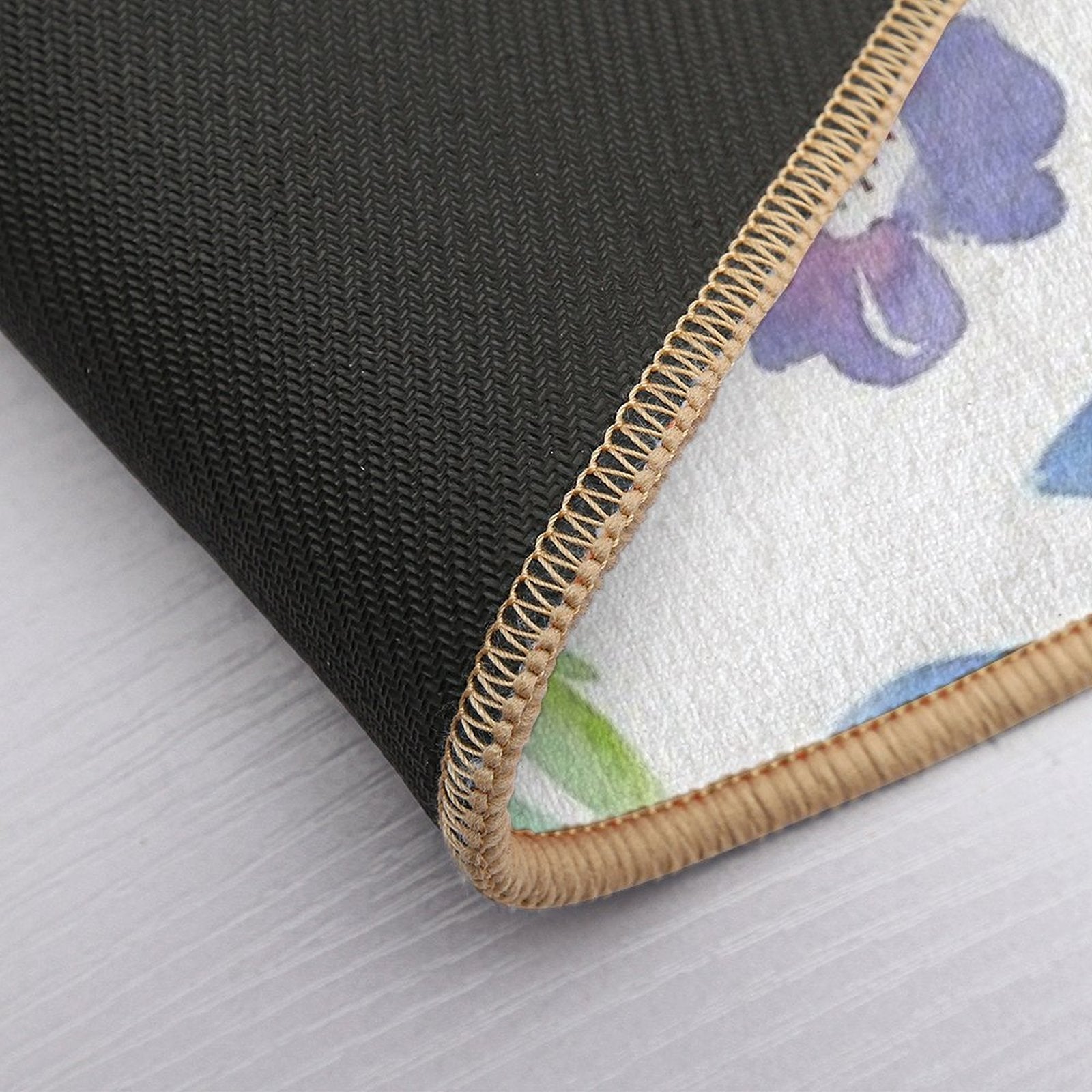 Watercolor Garden Durable Bath Mat