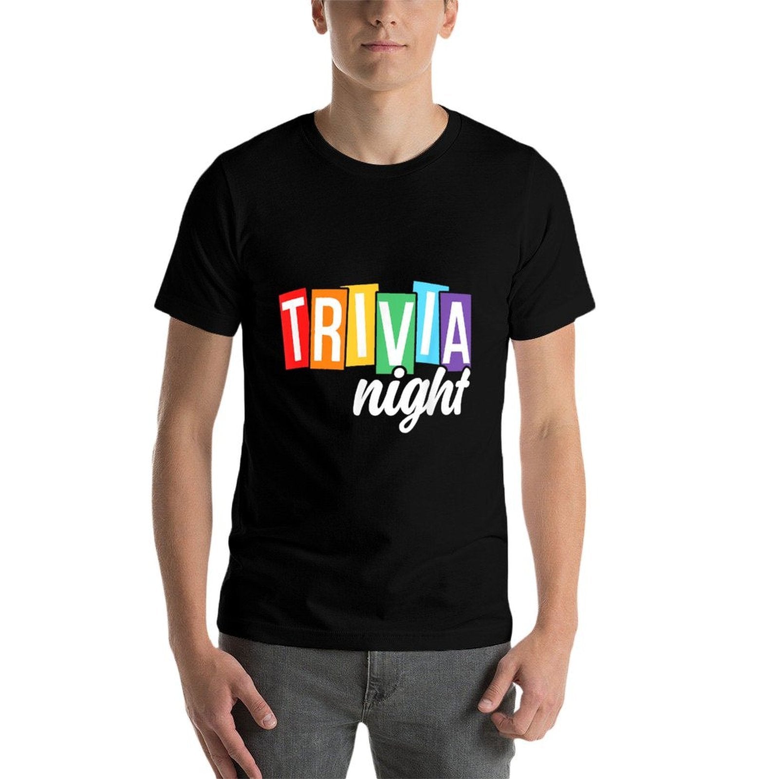 Trivia Night Host Game Night Squad Trivia Team Women Men  Slim-fit Cut T-Shirt