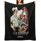 Chalino Mexican Singer #07 Shrink-resistant Throw Blanket