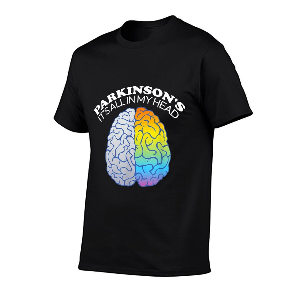 Parkinsons Its All In My Head Funny  Polyester Blend T-Shirt