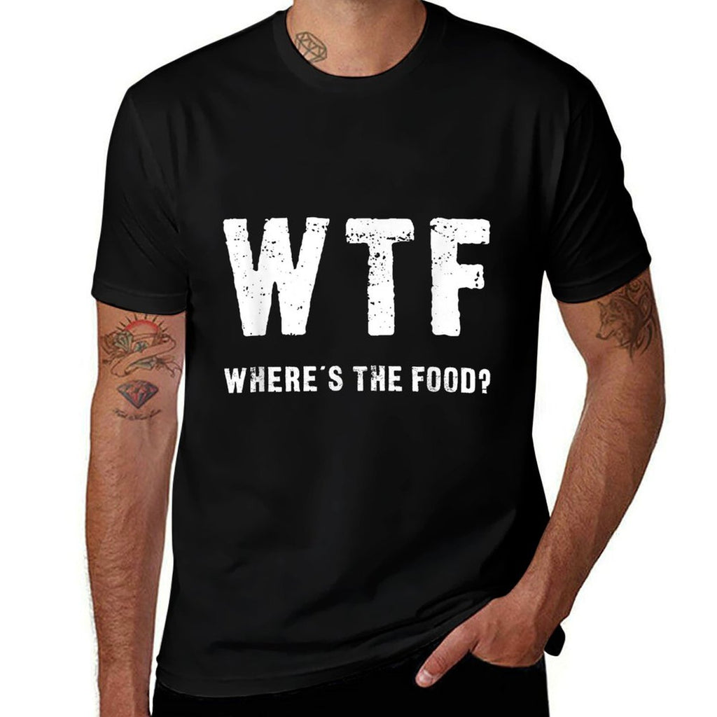 Funny WTF - Wheres The Food  Soft T-Shirt