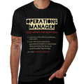 Operations Manager Funny Dictionary Definition Humour  Graphic-printed T-Shirt