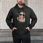 Just A Chill Girl Funny Cat Meme Relaxed Fit Hoodie