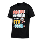 Inappropriate Proud Member Of Club Humor Joke Men Women  Oversized Silhouette T-Shirt