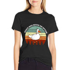 Peace Was Never An Option Goose Meme  Slim-fit Cut T-Shirt