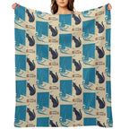 Cat TV Velvety-soft Throw Blanket