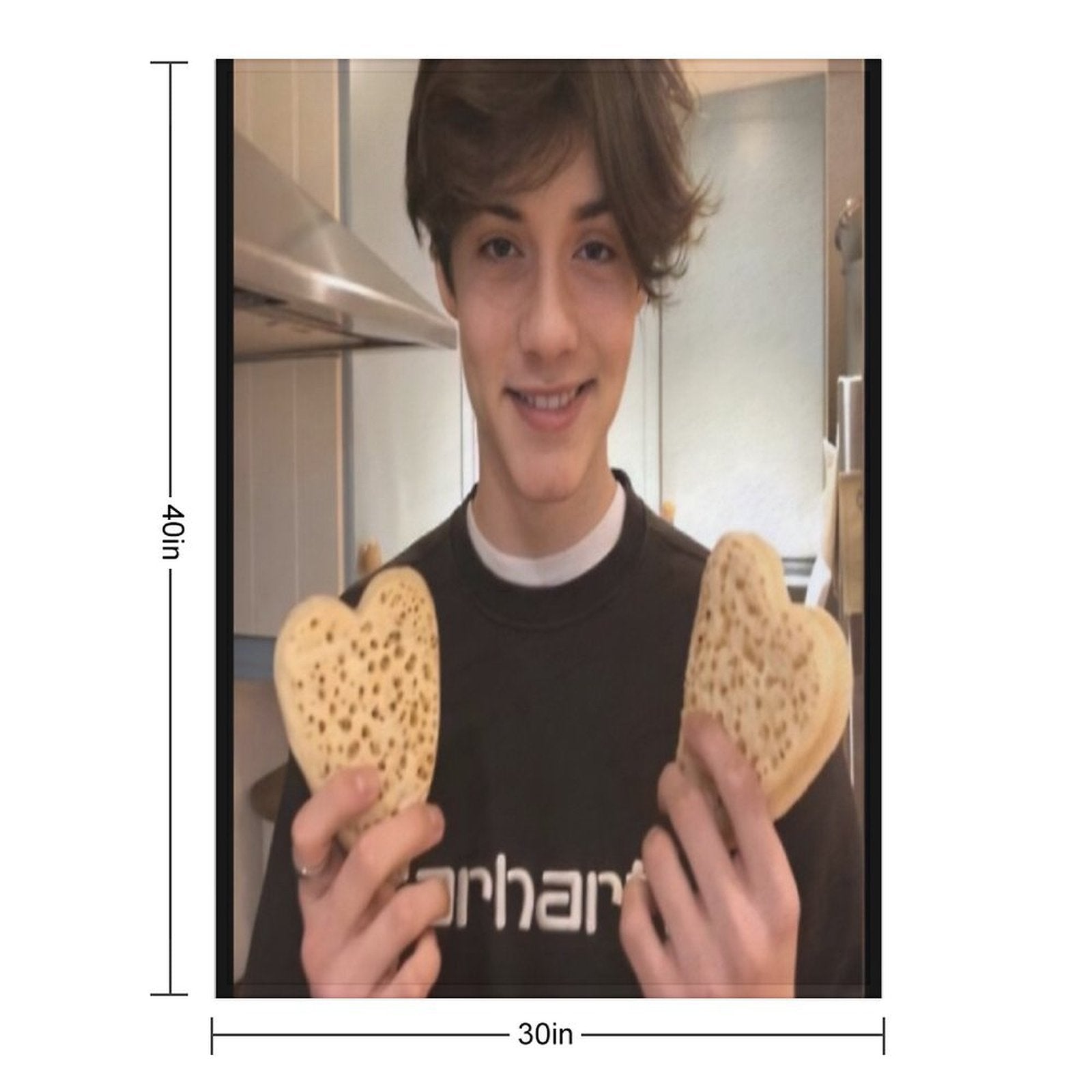 Louis Partridge Blanket Quick-dry Throw Blanket