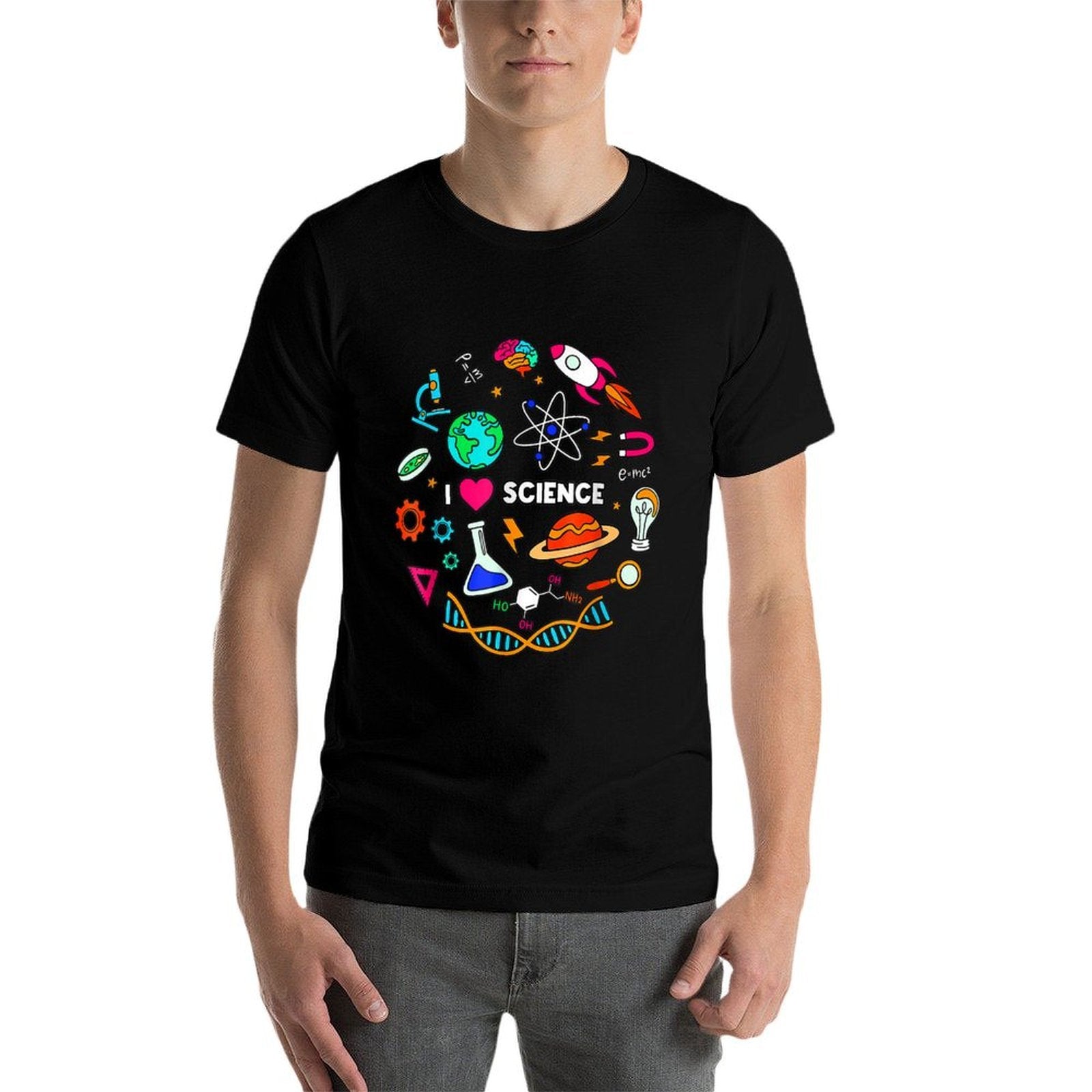 I Love Science Tshirt Kids Science Lovers Gifts Ideas  Vintage-inspired T-Shirt