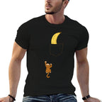 Funny Monkey Climbs A Tshirt To Get Banana Kids Cute Monkey  Affordable Price T-Shirt