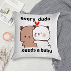 Every Dudu Needs A Bubu Soft Multiple Sizes Throw Pillow