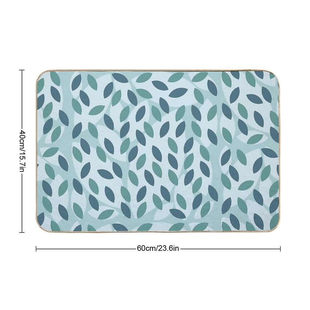 Abstract Seamless Pattern  Stain-Proof Bath Mat