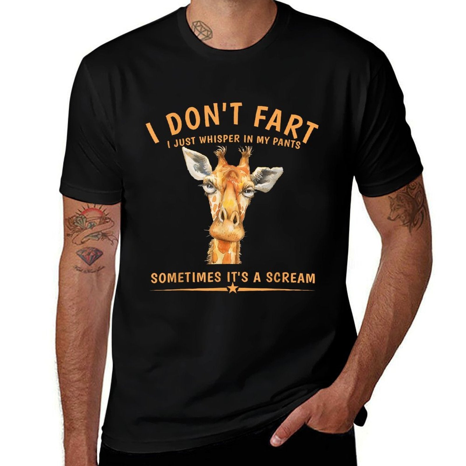I Dont Fart, I Just Whisper in My  Odor-resistant T-Shirt