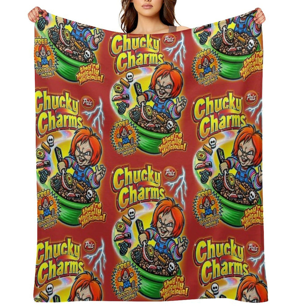 Chucky Charms V2 Velvety-soft Throw Blanket