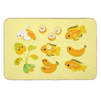 Banana Cichlid  Non-Slip Bath Mat