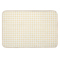 Sun Pattern  Fade-Resistant Bath Mat