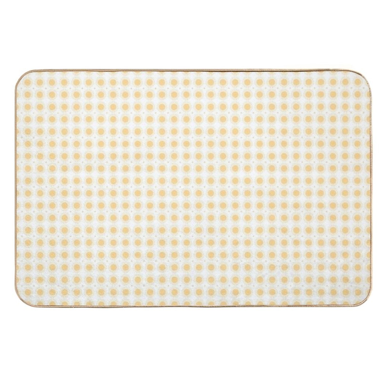 Sun Pattern  Fade-Resistant Bath Mat