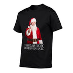 Santa Bum Joke Funny Embarrassing Christmas  Relaxed-fit T-Shirt