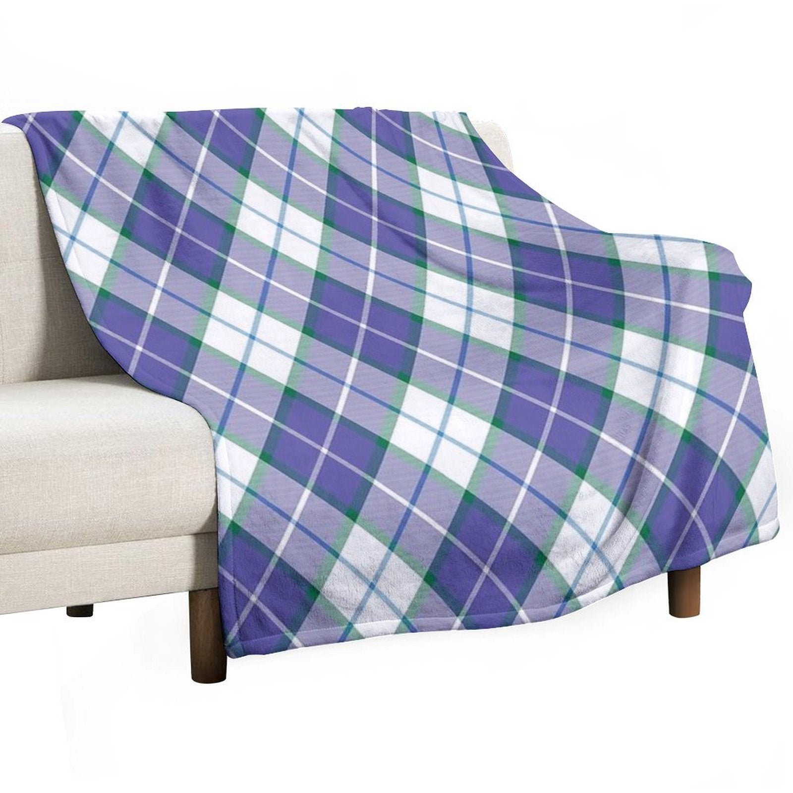 Northwest Tartan Sustainable Throw Blanket