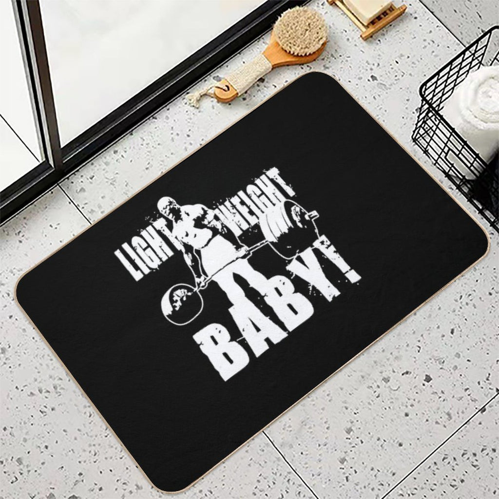 Light Weight Baby! (Ronnie Coleman) Essential  Easy Maintenance Bath Mat