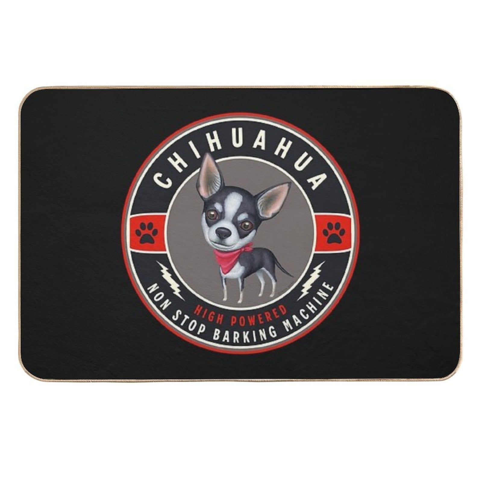 Chihuahua High Powered  Non-Slip Bath Mat