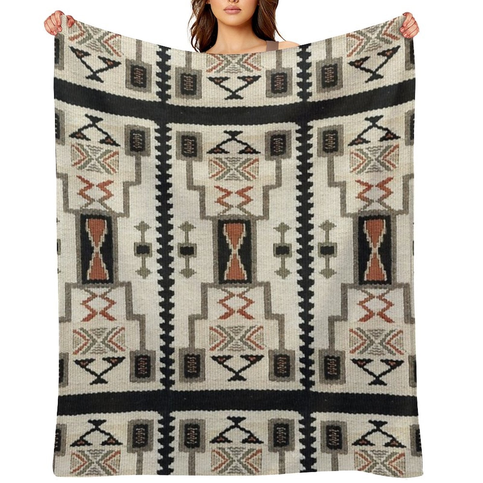 Storm Pattern Versatility Throw Blanket