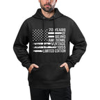 70 Years Old Birthday Vintage American 70th Birthday Shape Retention Hoodie