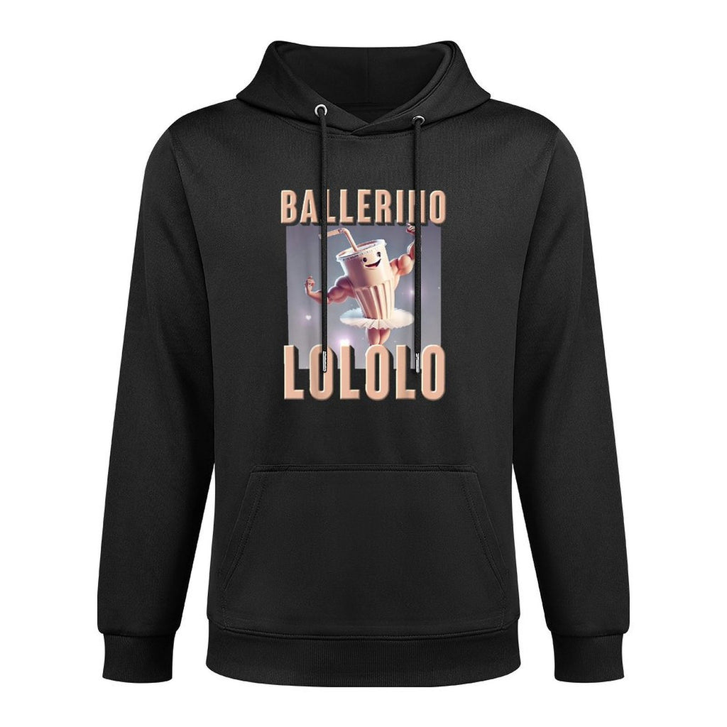 Italian Brainrot Character Ballerino Lololo Kids Boys Meme All-Day Comfort Hoodie