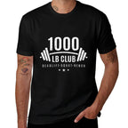 1000 Lb Club - Weightlifting Gift for Bodybuilders  Polyester Blend T-Shirt