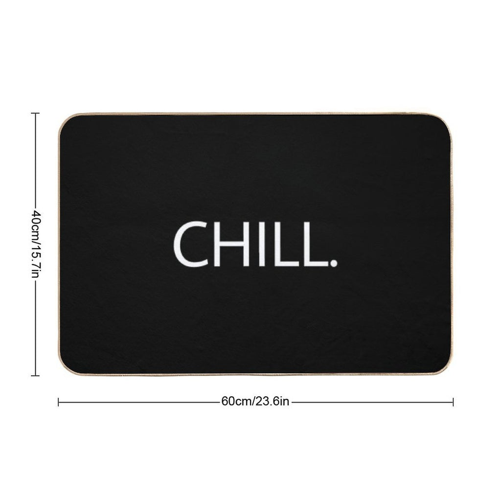 Chill.  High-Traffic Bath Mat