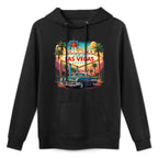 Retro Las Vegas Nevada Las Vegas Souvenir Vacation Trip Medium-Weight Fabric Hoodie