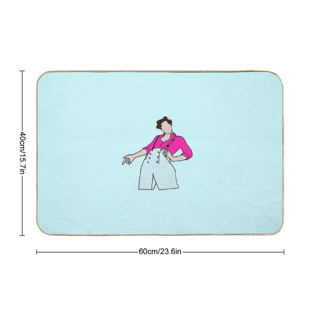 Harry Styles  Toxin-Free Bath Mat
