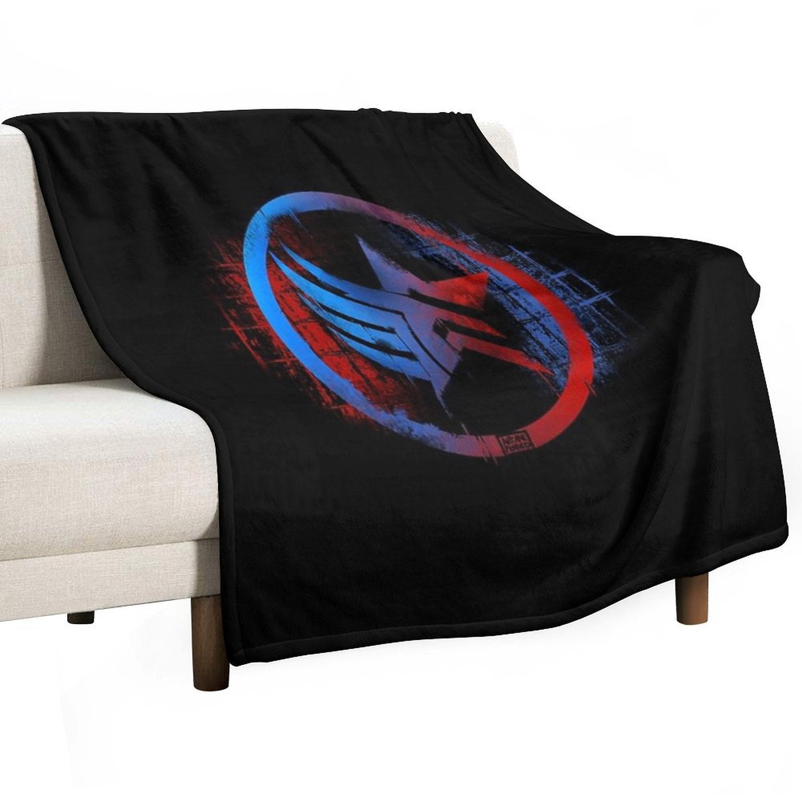Mass Effect Paragon Renegade Compact Throw Blanket