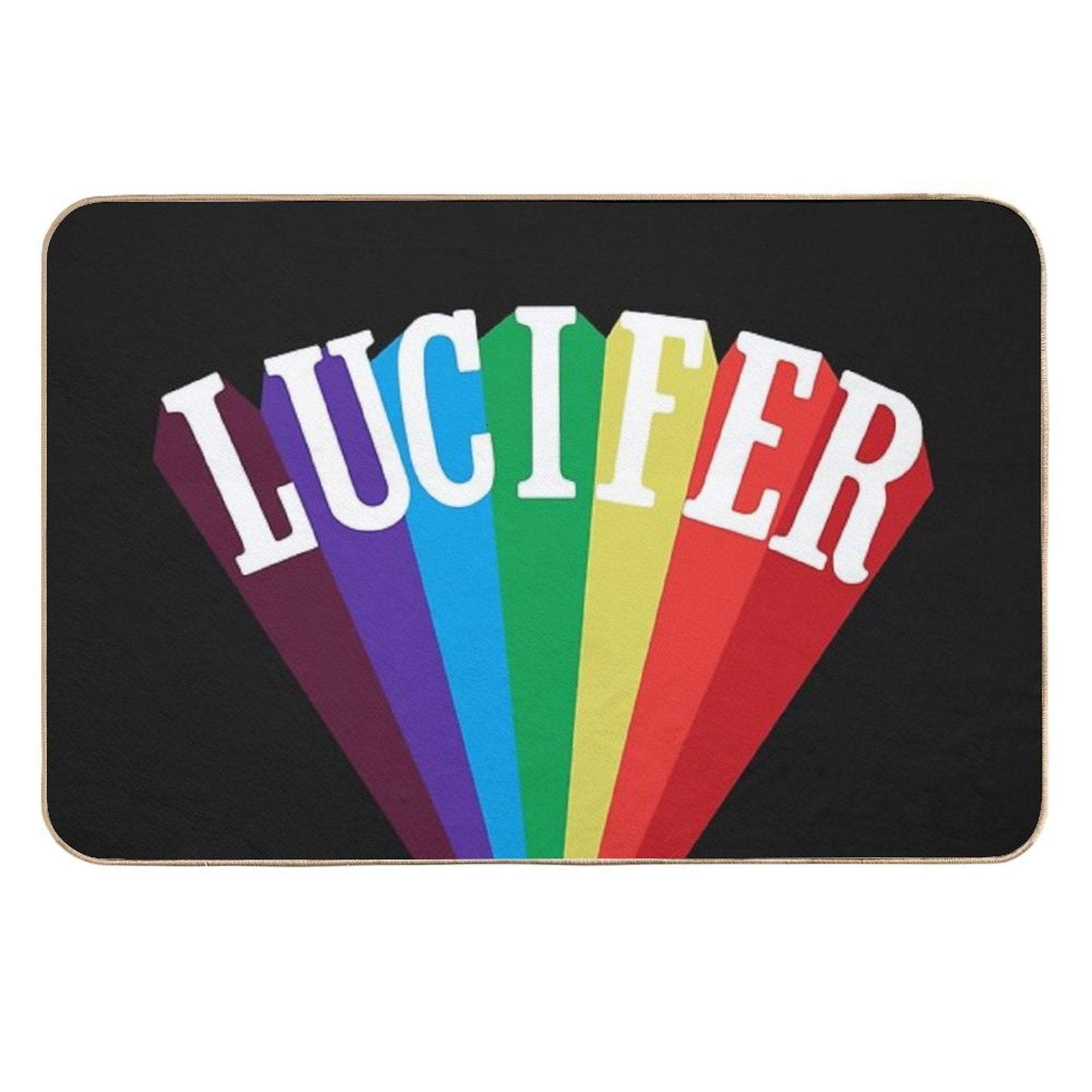 Lucifer Rising  Slip-Resistant Bath Mat
