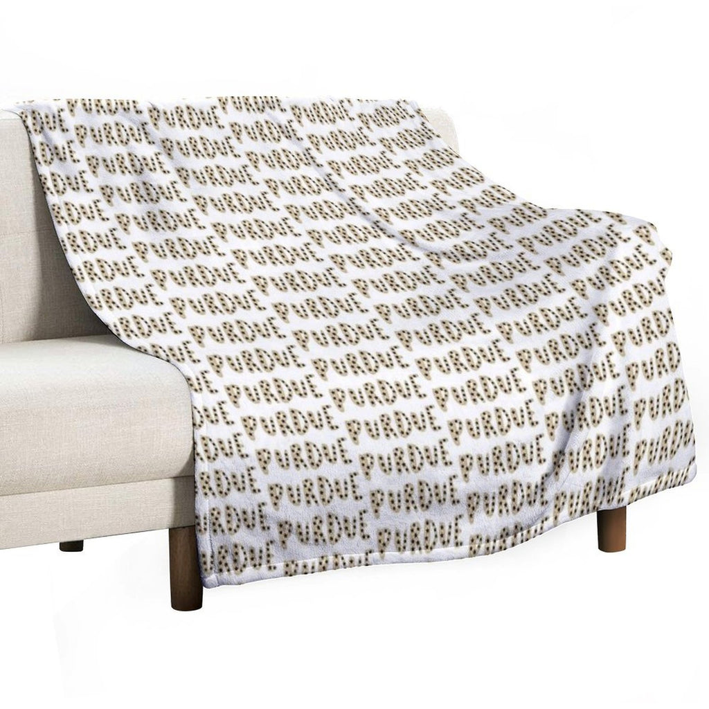 Purdue University Compact Throw Blanket