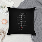 Mikaelson Family Soft Reinforced Edging Throw Pillow
